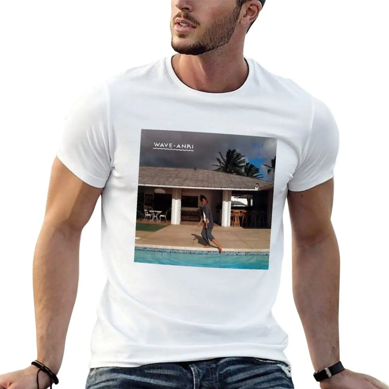 

ANRI - WAVE T-Shirt t shirts for man cotton soft cotton t shirt pack cotton tshirt 100% T-shirt