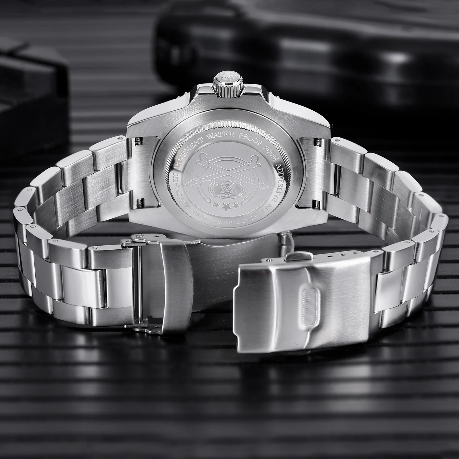 

ADDIESDIVE New Dive Watches Waterproof 200M Japan 8215 Movement Sapphire Glass Stainless Steel Automatic Mechanical Watch AD2503