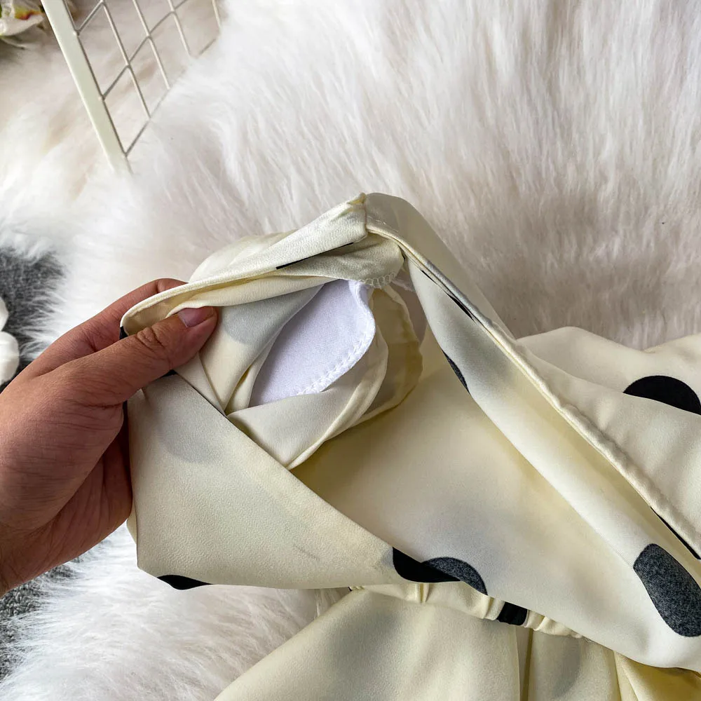 sleeveless women dot blouses fashion lady peplum tops dot shirts