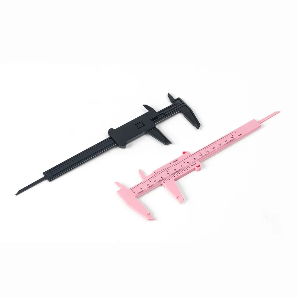 3 Colors Microblading Ruler 150MM Eyebrow Positioning Measuring Vernier Tattoo Caliper Ruler For Permanent Beginner Makeup Tools