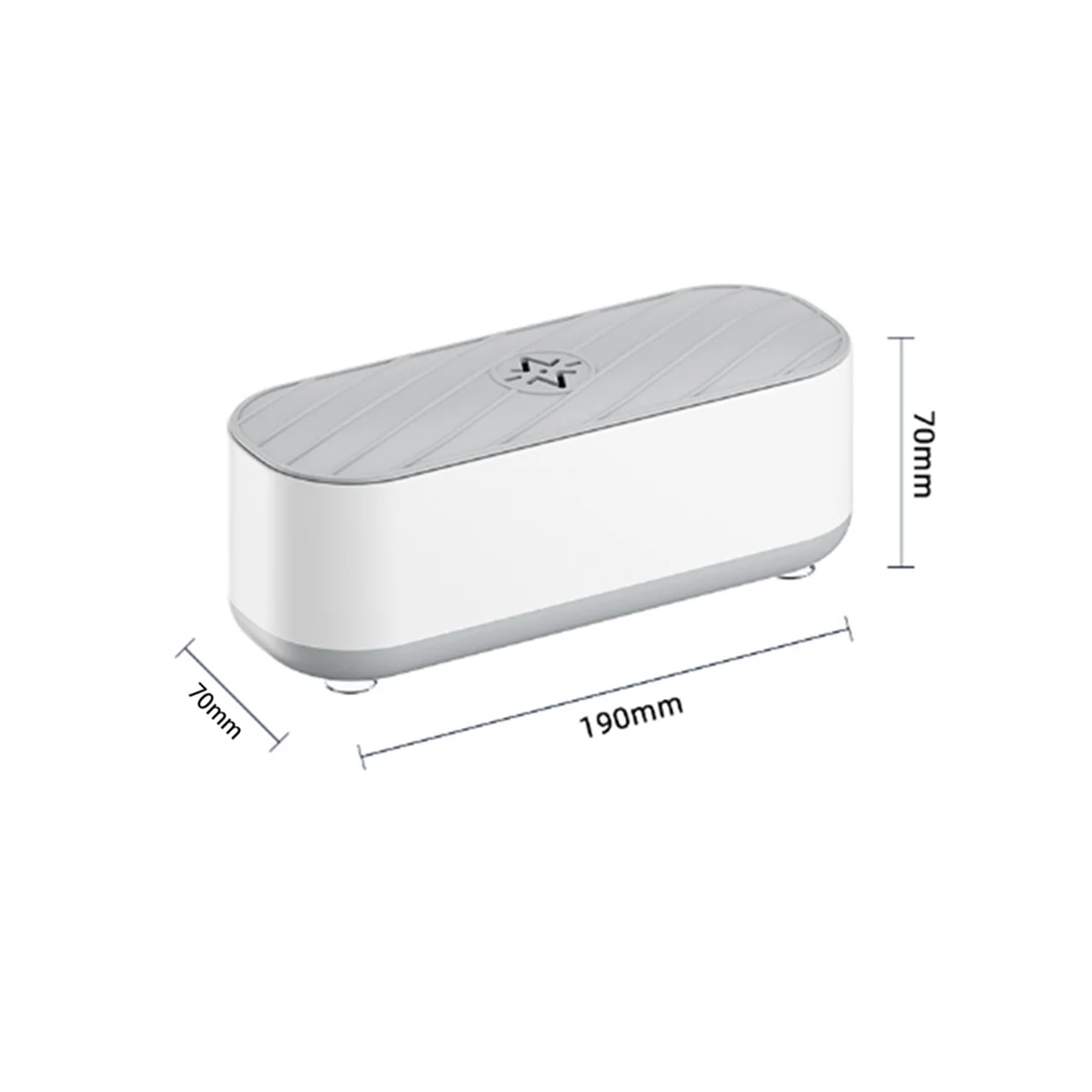 منظف بالموجات فوق الصوتية منظف المجوهرات بالموجات فوق الصوتية المحمولة آلة بالموجات فوق الصوتية منخفضة الضوضاء لجميع النظارات والمجوهرات