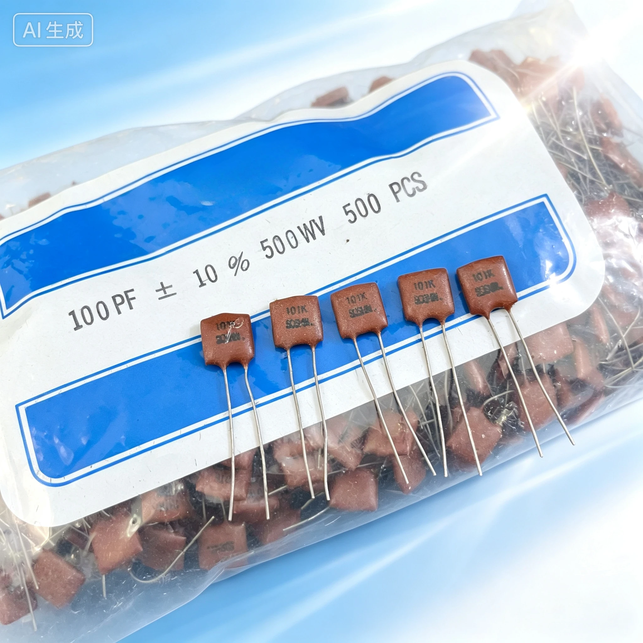 Mica for SOSHIN 100PF 500V 101K Audio Capacitor  100pcs