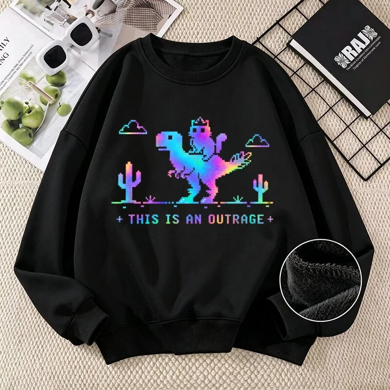 Dungeon Crawler Carl Sweatshirt Mongo Is Appalled Princess Donut Pullover Hoodie Fantasy Book Reader Sweatshirts Fleece Clothing