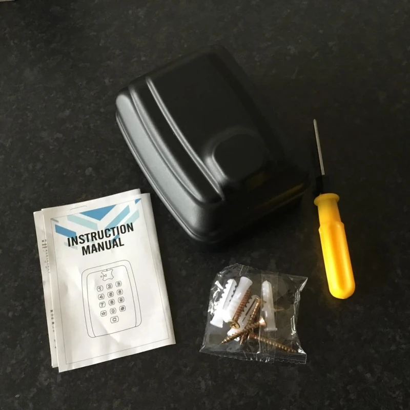 

Замок для ключей безопасности, 12-значный настенный секретный код, сейф для ключей, секретный органайзер, домашний офис, защита от атмосферных воздействий, сейф для ключей