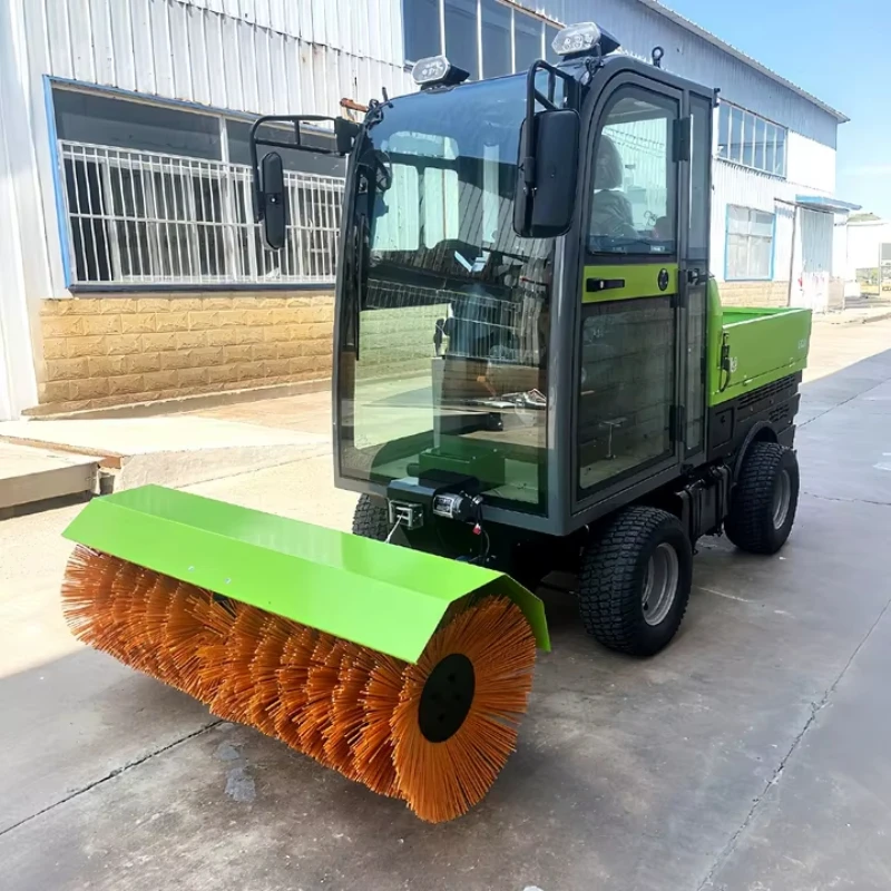 ركوب مكنسة الثلج، آلة إزالة الثلوج الصرف الصحي على الطرق الشتوية، مكنسة الثلج المجتمعية، آلة إزالة الشوارع #2