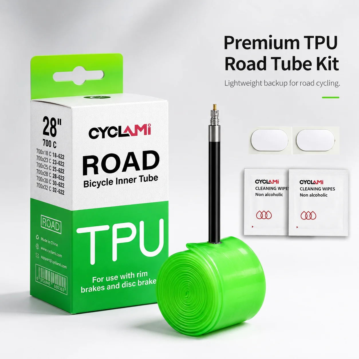 CYCLAMI Camera d'aria per bici - Inner Tube 700C recensione e prezzo