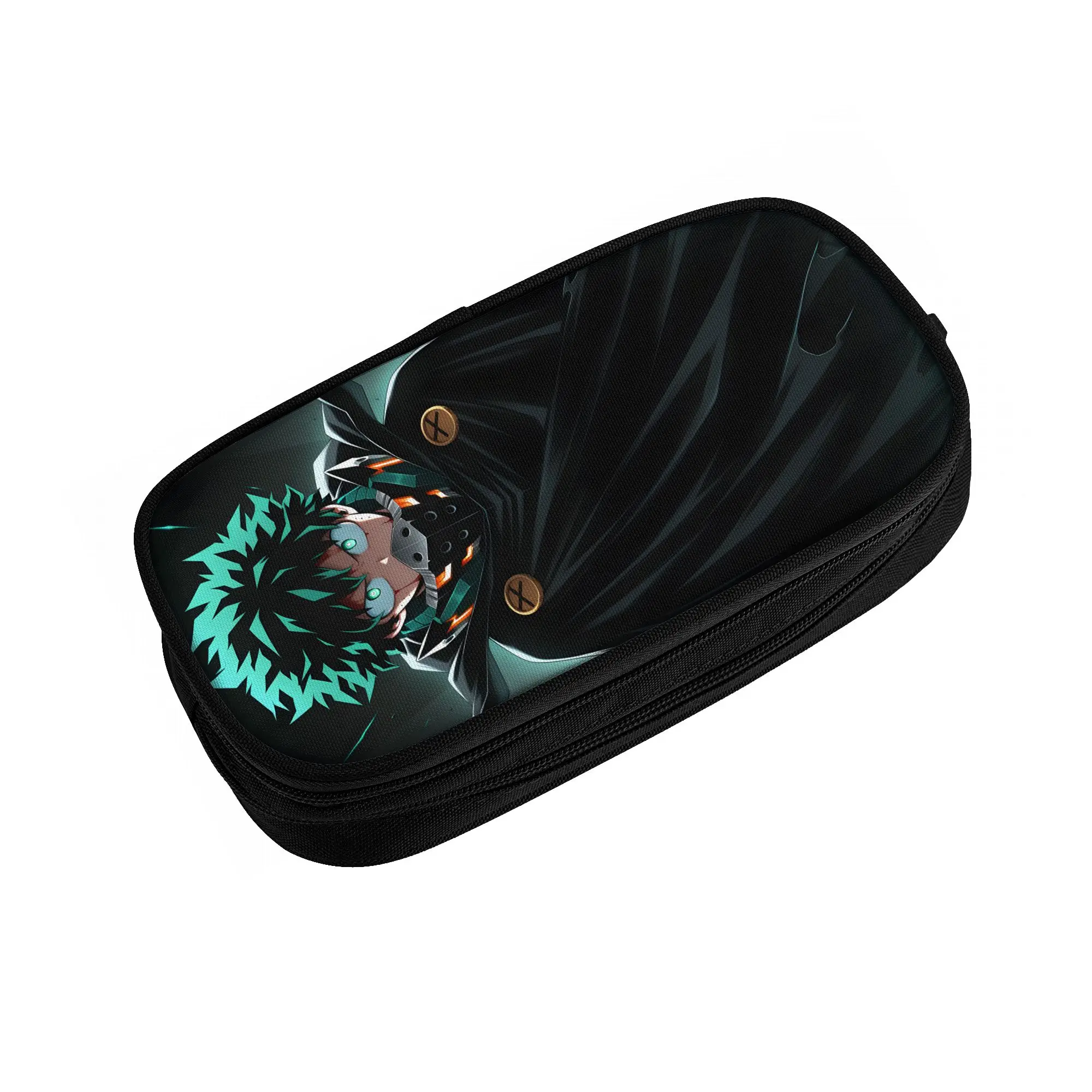 1 Piece A-Academia Pencil Cases for Students Vigilante Izuku Pen Box Pencil Bag Big Capacity Pencil Pouch Pen Holder
