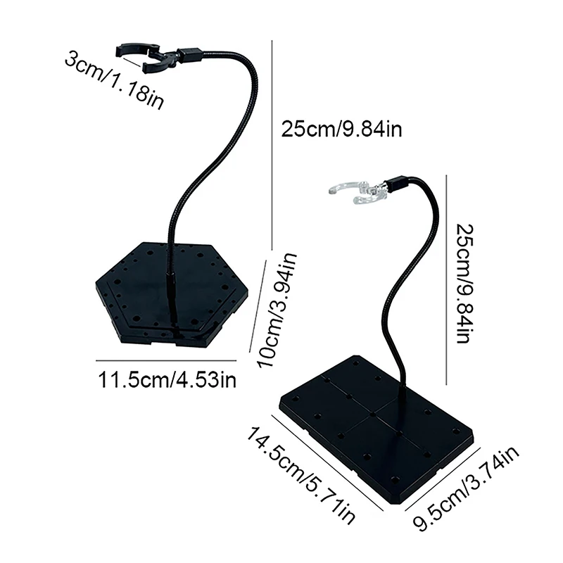 1pc figura de ação base suporte de exibição adequado para figura animação cinema jogo brinquedo suporte acessórios