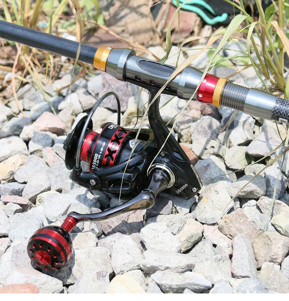 DEUKIO Fishing Reel 5.0:1 Full Metal Spun Wheel Fishing Reel Fishing Reel Far Cast Lure Anchor Fishing Wheel Sea Rod Wheel image 3