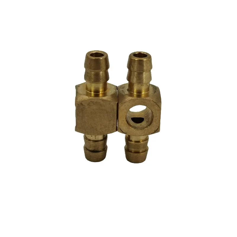 Juntas de accesorios de tubería de latón de alta precisión y piezas mecánicas Prototipos rápido de precisión con mecanizado CNC