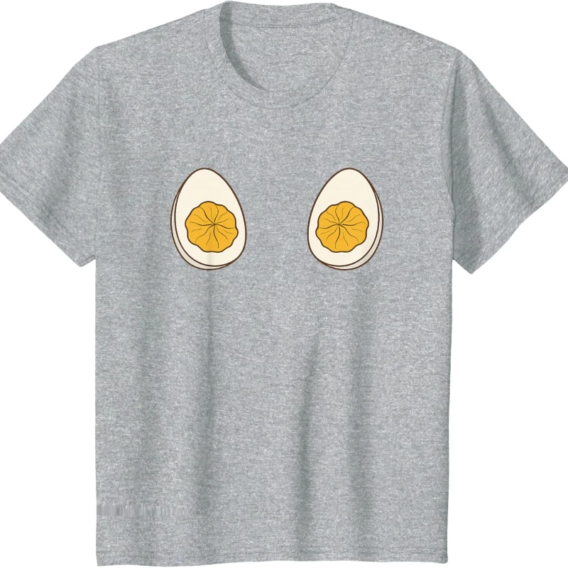 أنا فقط هنا للبيض الشيطان مضحك زوجين تي شيرت جودة عالية قطنية عالية جميع المواسم عادية طاقم الرقبة قصيرة الأكمام تيز #2