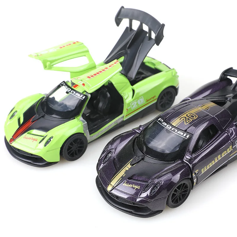 Zabawkowy samochód sportowy 1:36 Model samochodu dla dzieci Zabawkowy wyścigowy samochód ze stopu plastiku