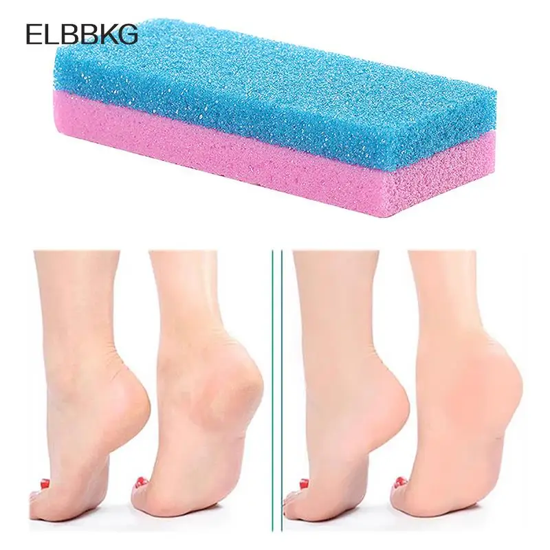 Esponja pómez reutilizable para el cuidado de los pies, exfoliante de callos, removedor de piel dura, depurador de pedicura, herramientas de manicura