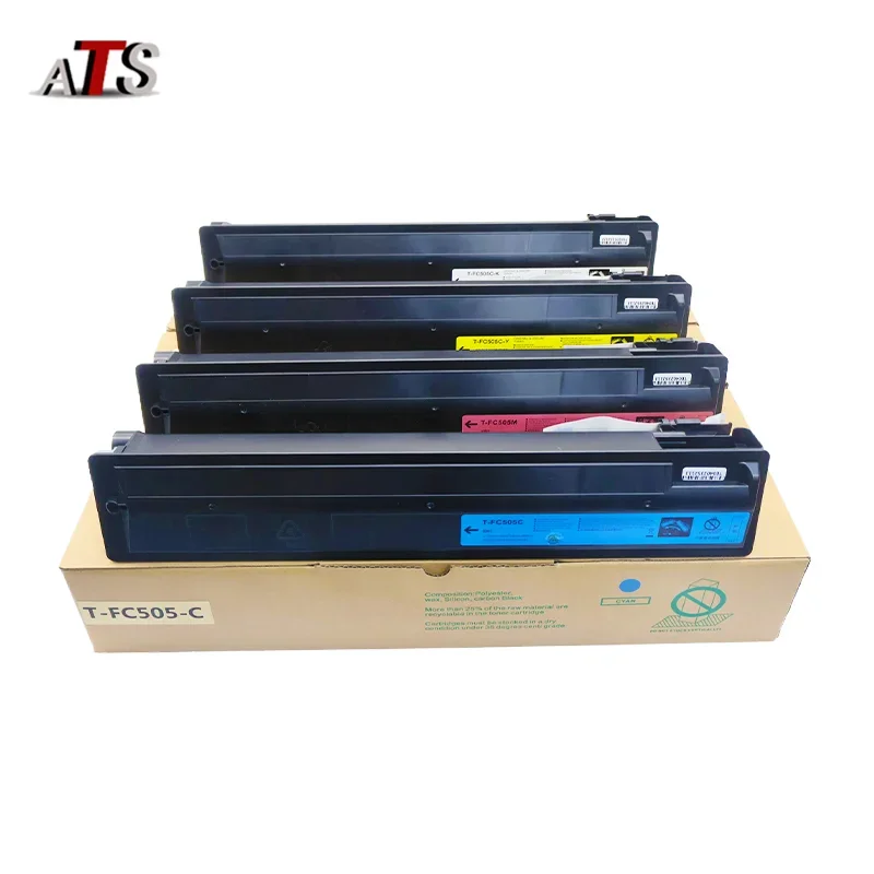 4pcs T-FC505 Toner Cartridge for Toshiba E-Studio 2000AC 2500AC 2505AC 3005AC 4505AC 5005AC Compatiable Toner Japan