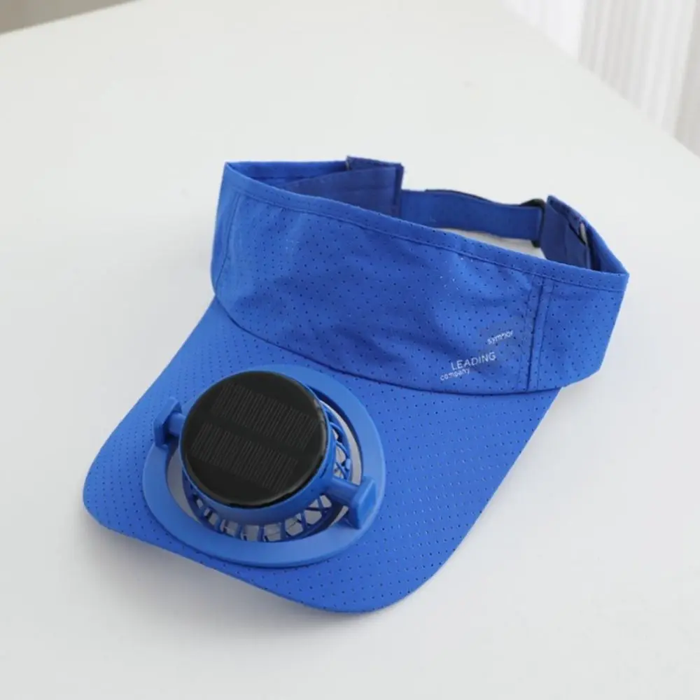 Schnell trocknender Sonnenhut mit Solarventilator, 300/600 mA, USB-Aufladung, Unisex-Sonnenhut, verstellbar, UV-Schutz, Baseballkappe, Sommer, Outdoor – Detail 7