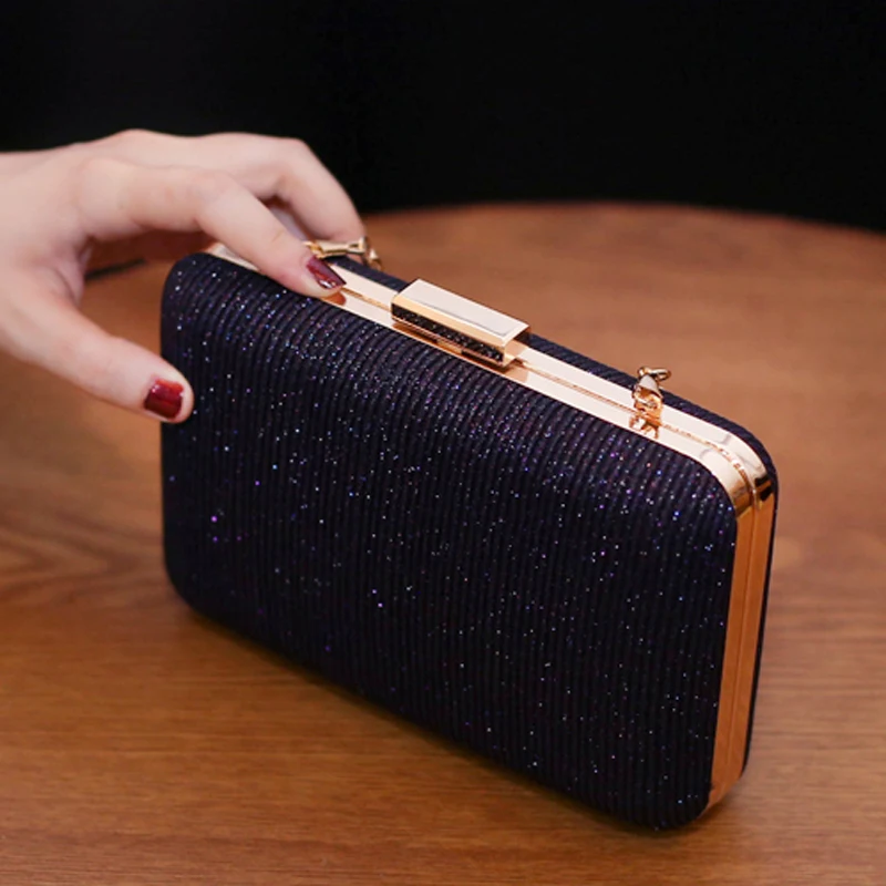 Bolso de mano negro de diseñador de lujo para mujer, elegante bolso de ceremonia, versátil, de alta moda, para boda, 2024