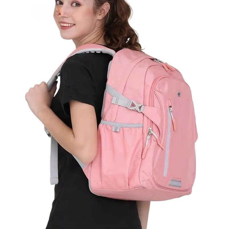 

Teen waterproof computer laptop backpack leisure sports girl schoolbag