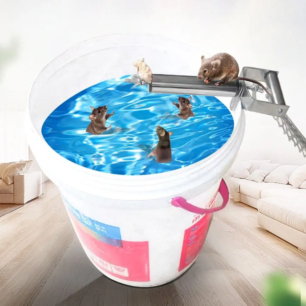 Household Roller Slide Lid Multi-purpose Rat Catching Mouse Trap Rat Trap Mouse Bucket Traps Mousetrap