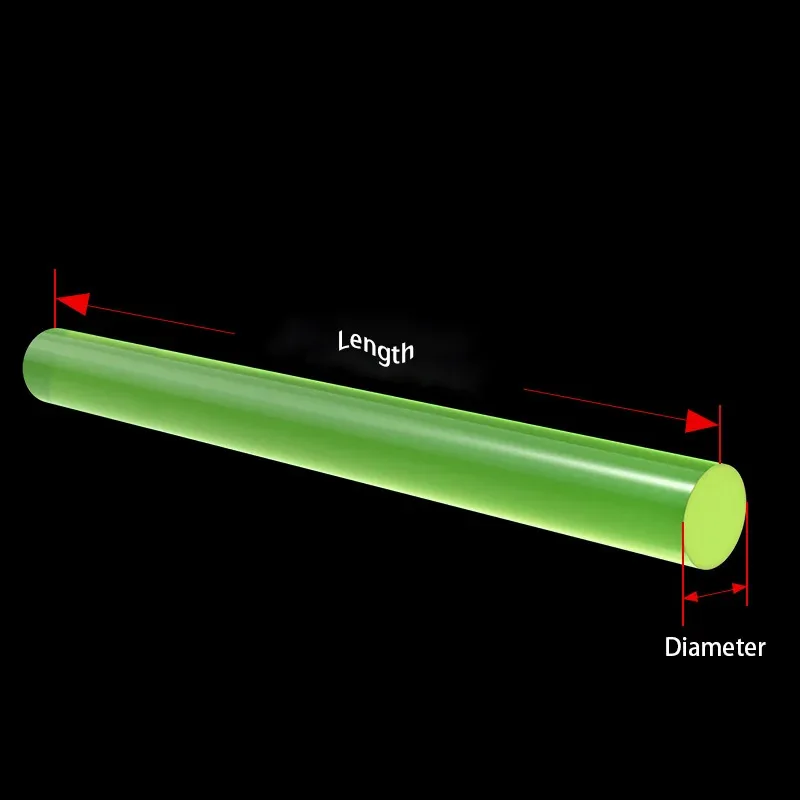 Elastic Stretch PU Rod Solid Polyurethane Beef Tendon Stick 2-55mm Dia 300 500mm Length
