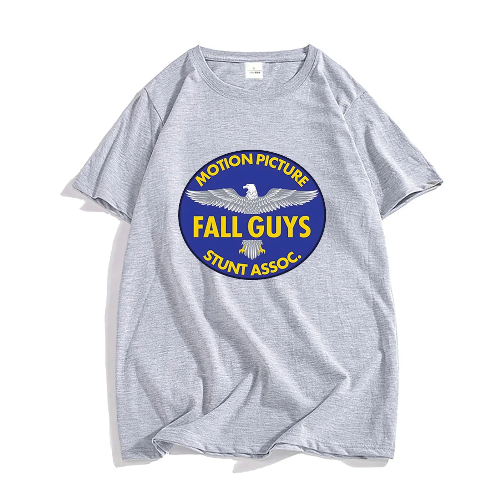 The Fall Guy Movie T-shirts Cartoon Graphic Printing Cotton Tee-shirt Short Sleeve Casual Harajuku Tshirts Men/Women Tees Tops