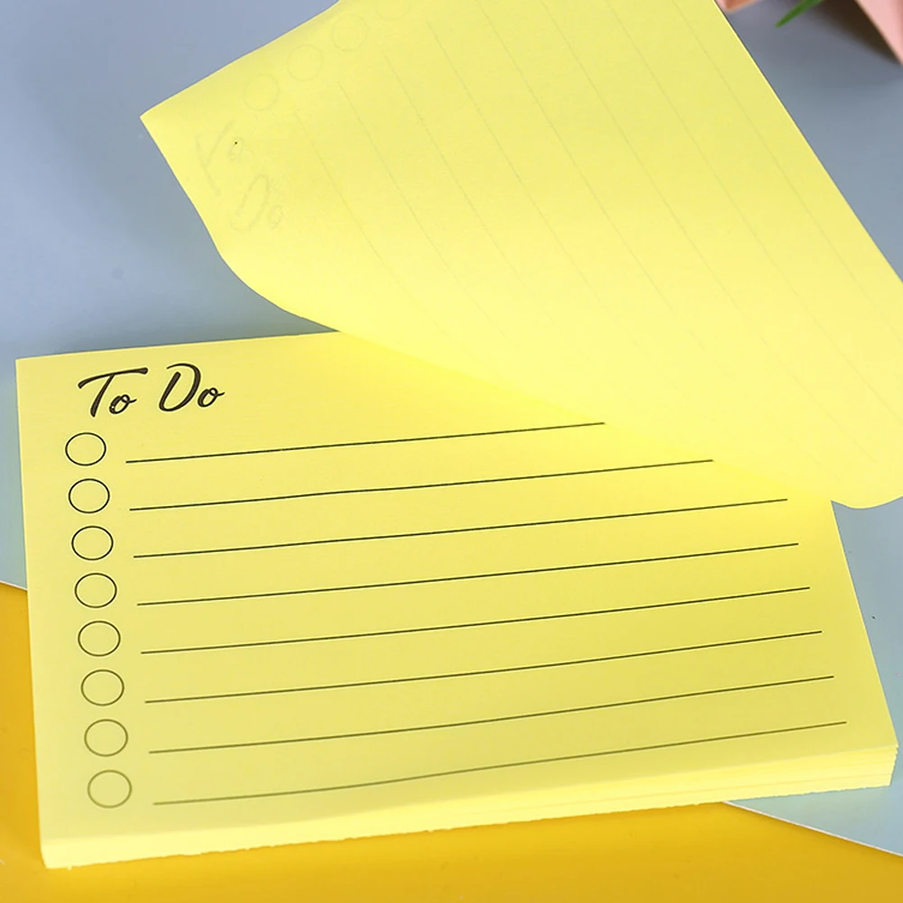 مفكرة تخطيط الدراسة ذاتية اللصق ، تذكير القائمة اليومية ، لوحة الكتابة ، المفكرة المدرسية والمكتبية ، مذكرة الكتابة ، الطالب ، 9 ألوان زاهية ، 450 ورقة
