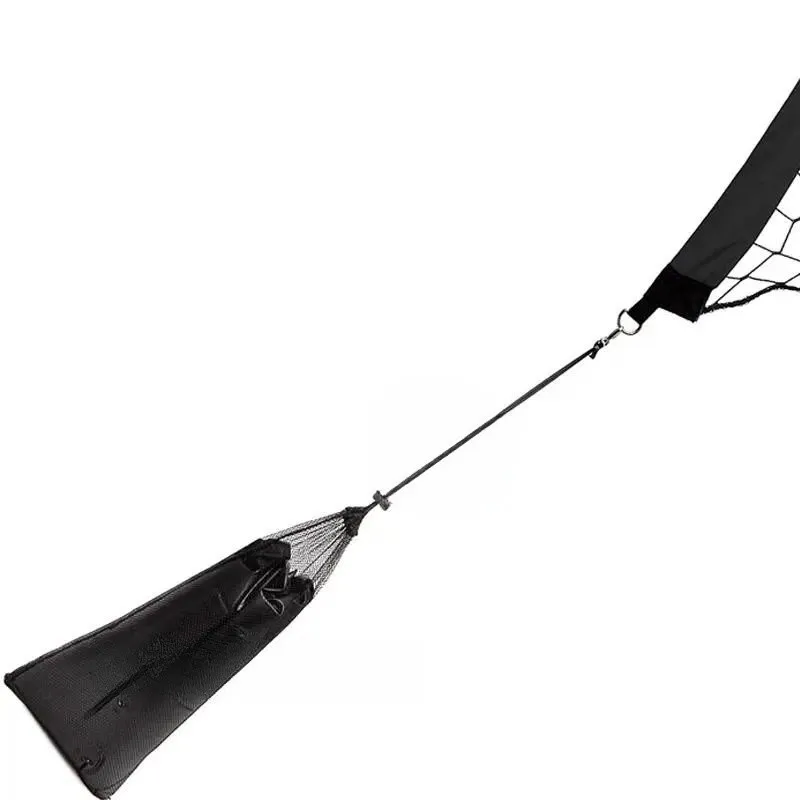 Sistem Jaring Pertahanan Lipat untuk Rebounder Lapangan Basket