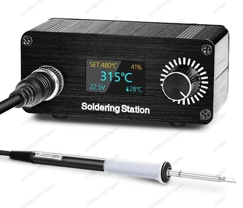T12 welding table digital display adjustable temperature mini dismantling welding table electric soldering iron portable