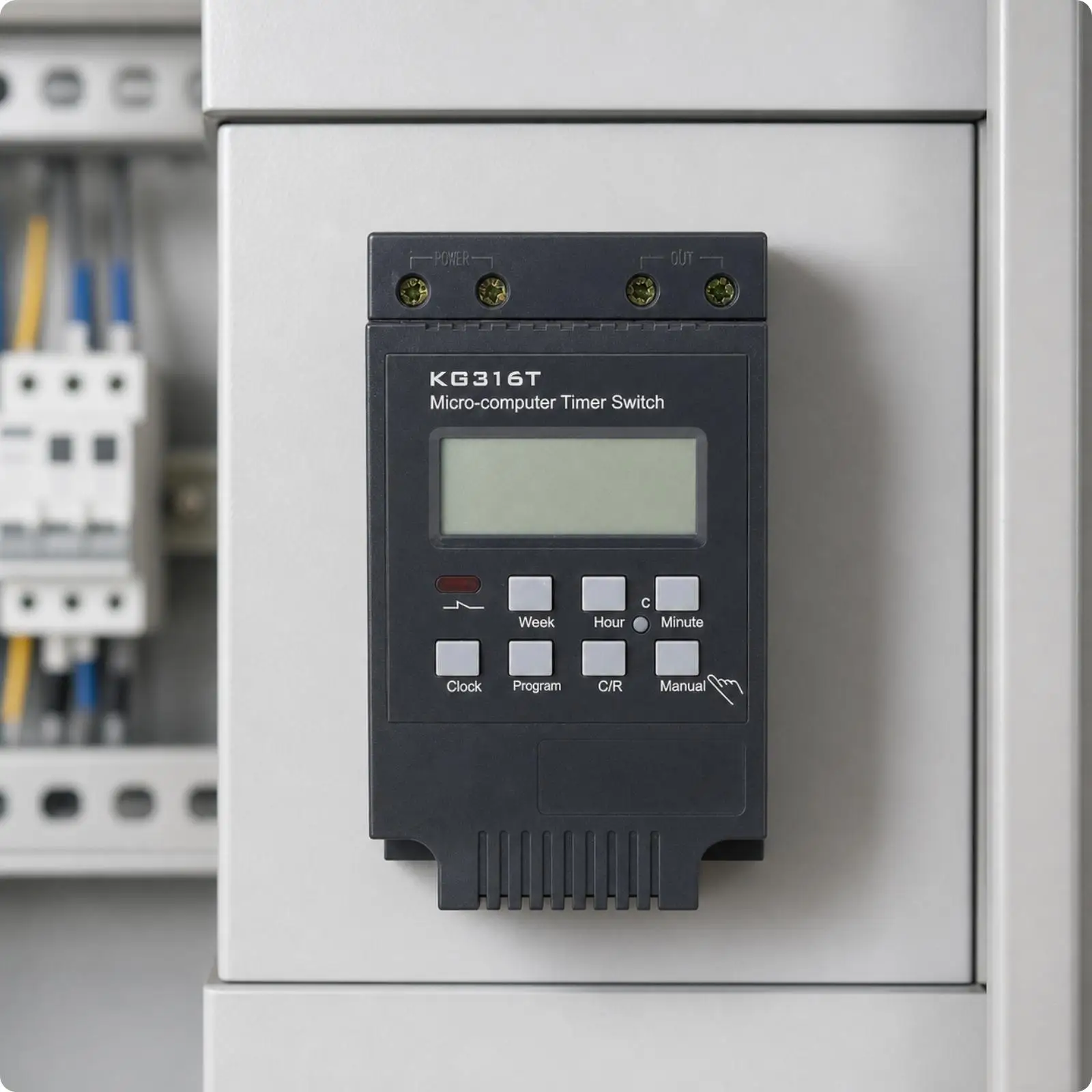 Weekly Programmable Timer Switch 220V Digital Display Unit for Residential Commercial Automation Scheduling
