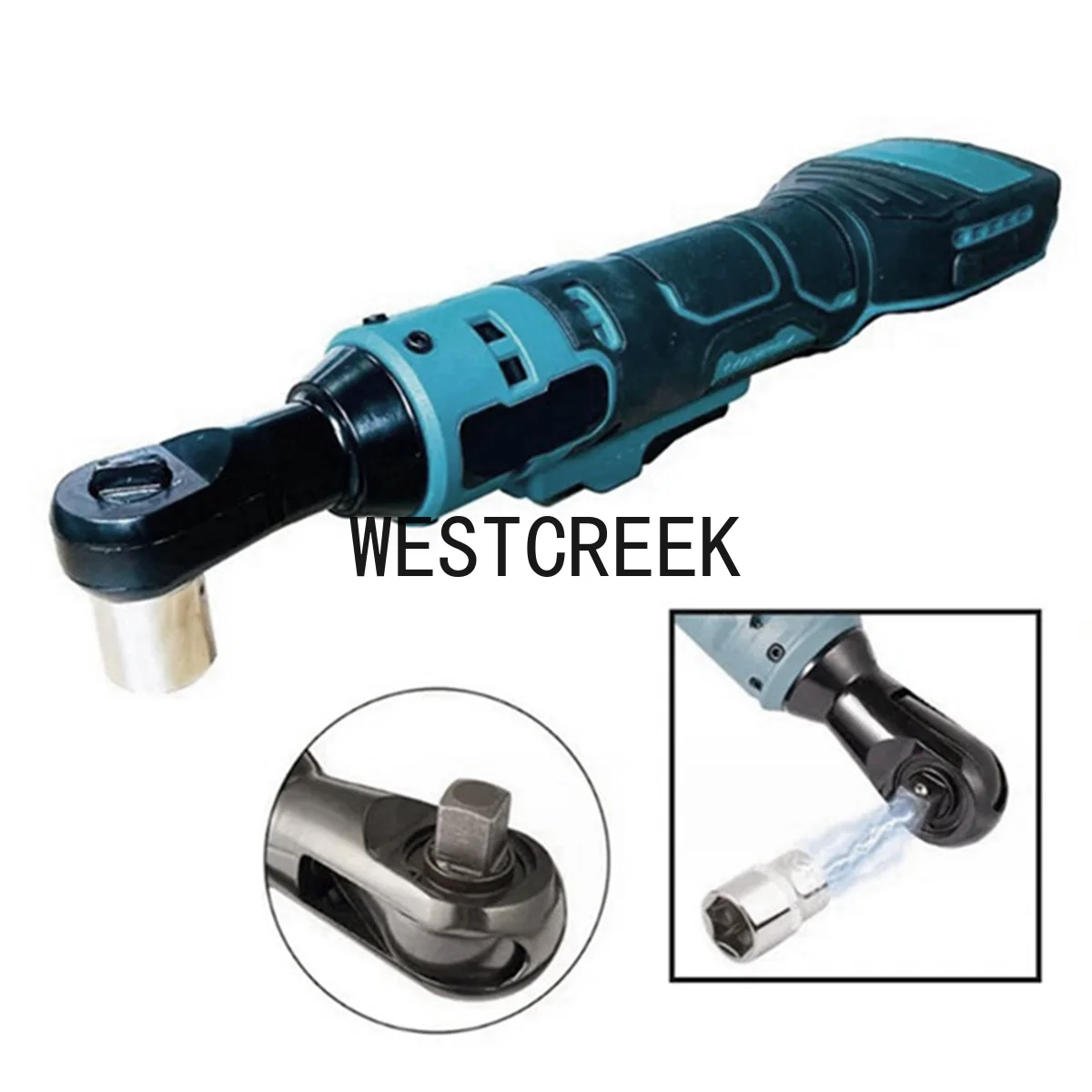 Cordless Ratchet Wrench 3/8inch Electric Rechargeable Screwdriver Removal Screw Nut for Makita 18V Battery