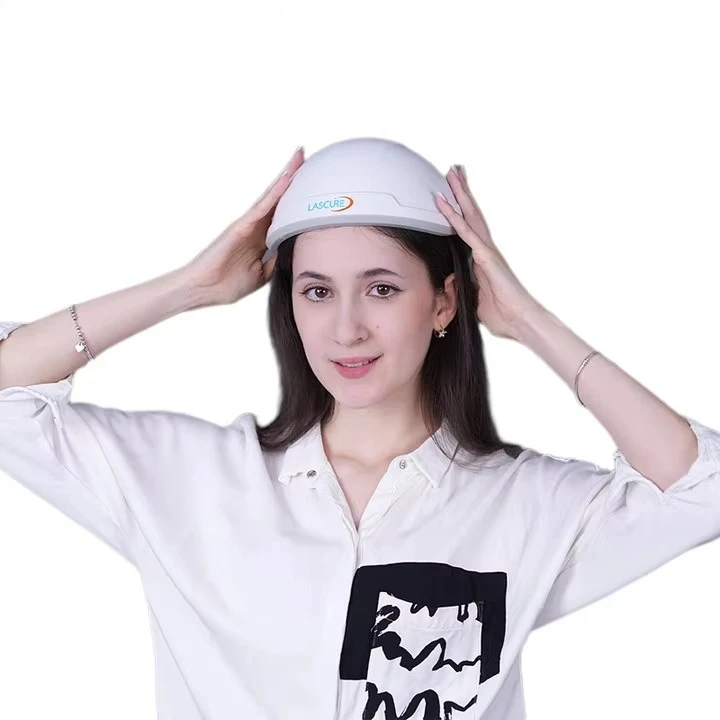 Wholesale LLLT Laser Helmet 650nm Red Light Therapy Cap With 82 Diodes OEM ODM Hair Growth Head Massage Hair Care Solution
