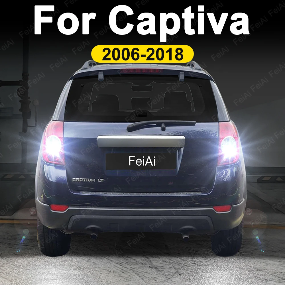 For Chevrolet Captiva C100 C140 LED Reverse Lights Bulb 2006 2007 2008 2009 2010 2011 2012 2013 2014-2018 Captiva Accessories