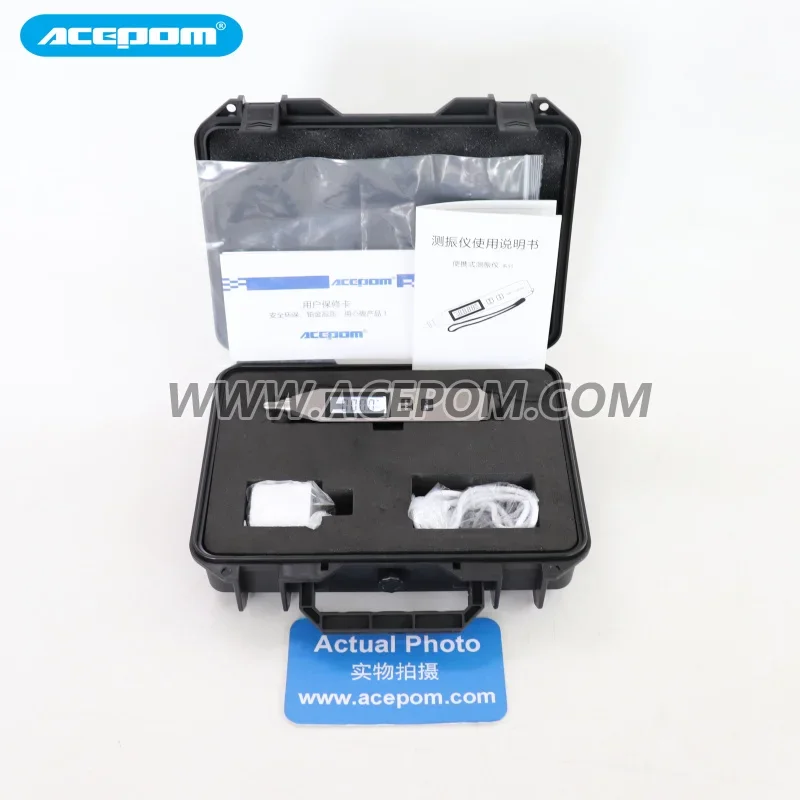 

Новый вибрационный измеритель ACEPOM311WSJ типа ручки для измерения скорости и смещения. Профессиональный производитель в Китае.