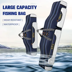 Multifunction Fishing Rod Bag Canvas 3 Layer 4 Layer 80/90/100/120/125/130CM Travel Carry Bags Fishing Storage Case Pesca XA40G