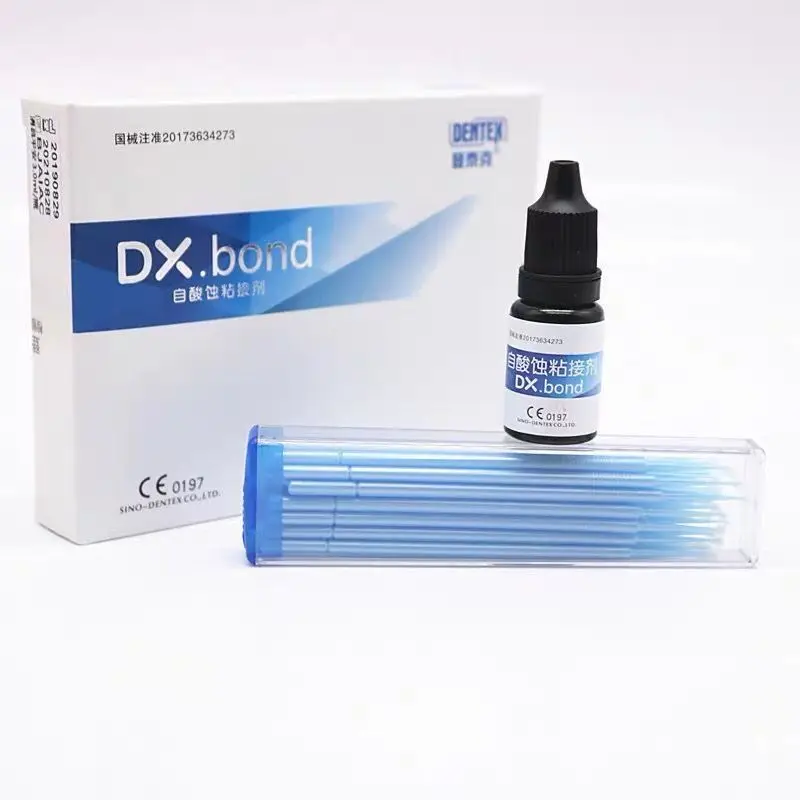 Dental DX. Universal Resin Adhesive DX. BOND V/VII/VIII Etchant Photocuring Self Etching Material Whitening Nursing Repair