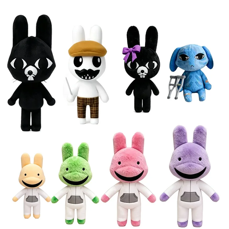 Bonecos de Pelúcia do Hospital de Animais do Jogo de Terror, Figura de Desenho Animado Macia e Fofinha, Ornamento Colecionável para Fãs Adultos e Presente de Decoração para Casa
