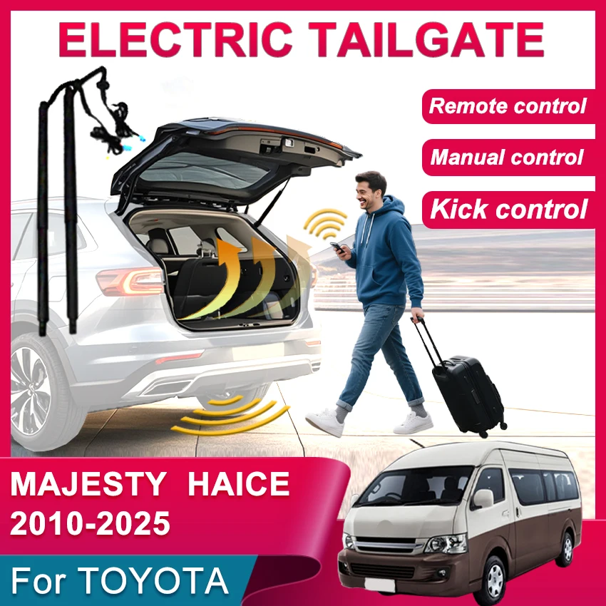 Actionneur de hayon électrique pour TOYOTA MAJESTY Granace HIACE Granvia Tarago Xlphard 2010+