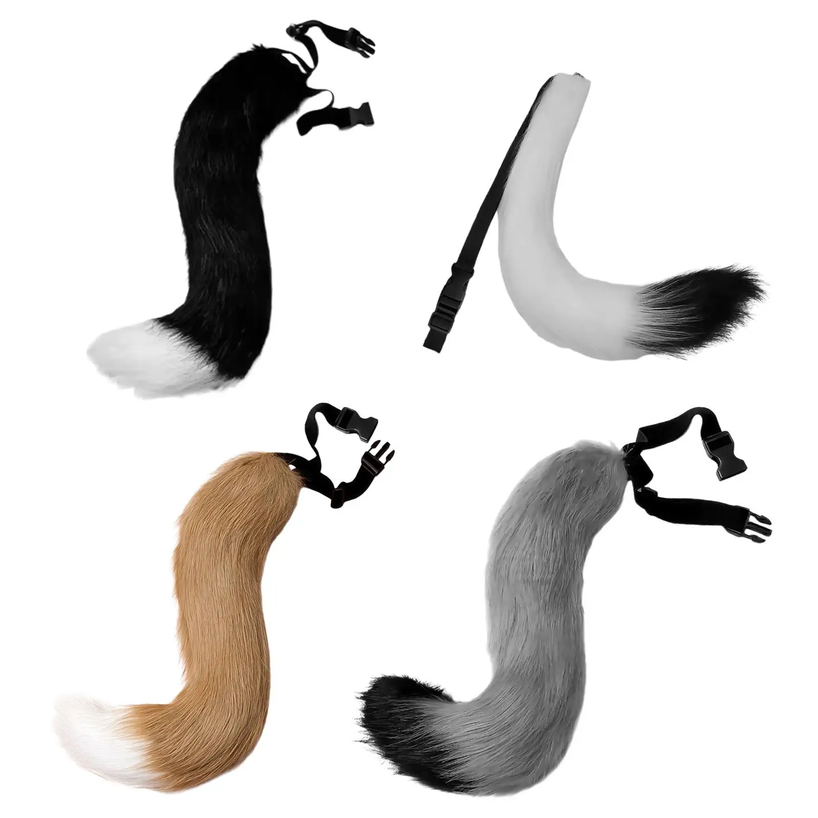 Cosplay Animal Tail Cartoon Anime Dress up for Festival Stage Performance Party