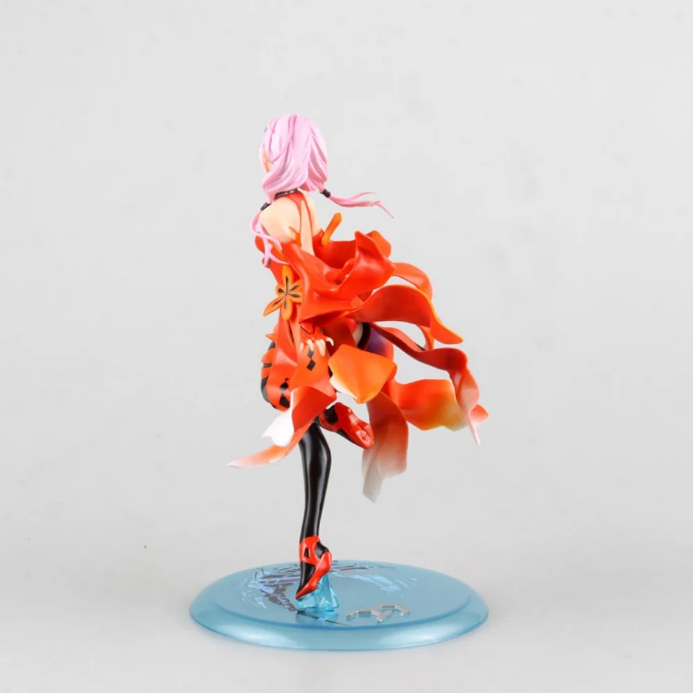 18CM Anime Guilty Crown Yuzuriha Inori Figure 1/8 Standing Anime Game Model Toy Gift Doll Collection Action Figure PVC