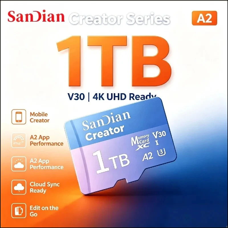 Memory Card Micro Tf Sd 32GB 64GB 128GB 256GB 512GB 1TB Micro Tf SD Card Extreme TF Card Class10 U3 V30 4K UHD A2 micro SDXC