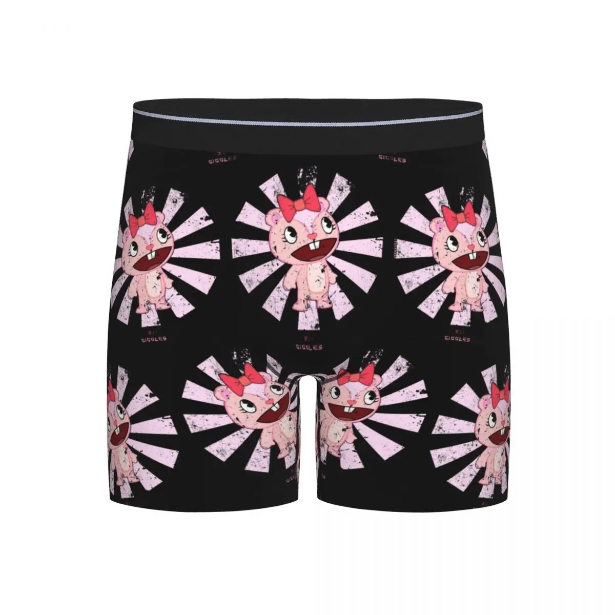 

Long Boxer Underpants Shorts Giggles Japanese Happy Tree Friends Panties Male Soft Underwear for Homme Man Boyfriend Gift