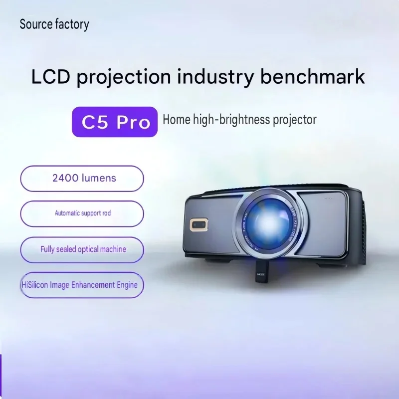 for DRESS C5Pro projectors, wireless Android projectors, home theater projector, eye protection certified, 1080P.