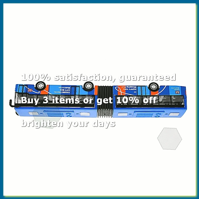 Children's Diecast Model Vehicle Bus Car Toys, Small Baby Pull Back Toys Blue, Miniature Car for Kids