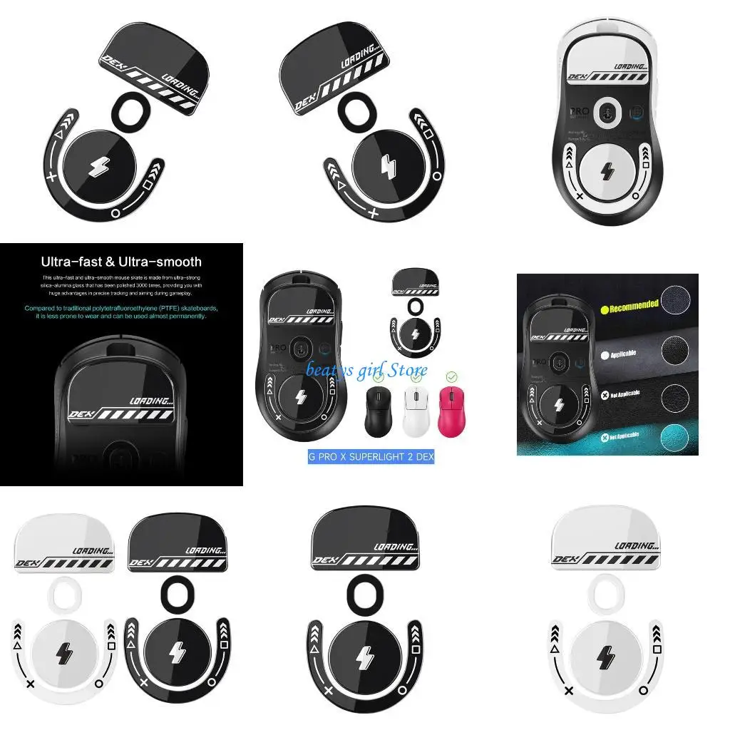 C7AB Glass Mouse Sk…