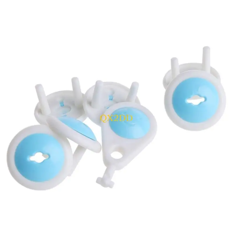 QX2D 6pcs 소켓 콘센트 아기 어린이 보호용 안전 가드