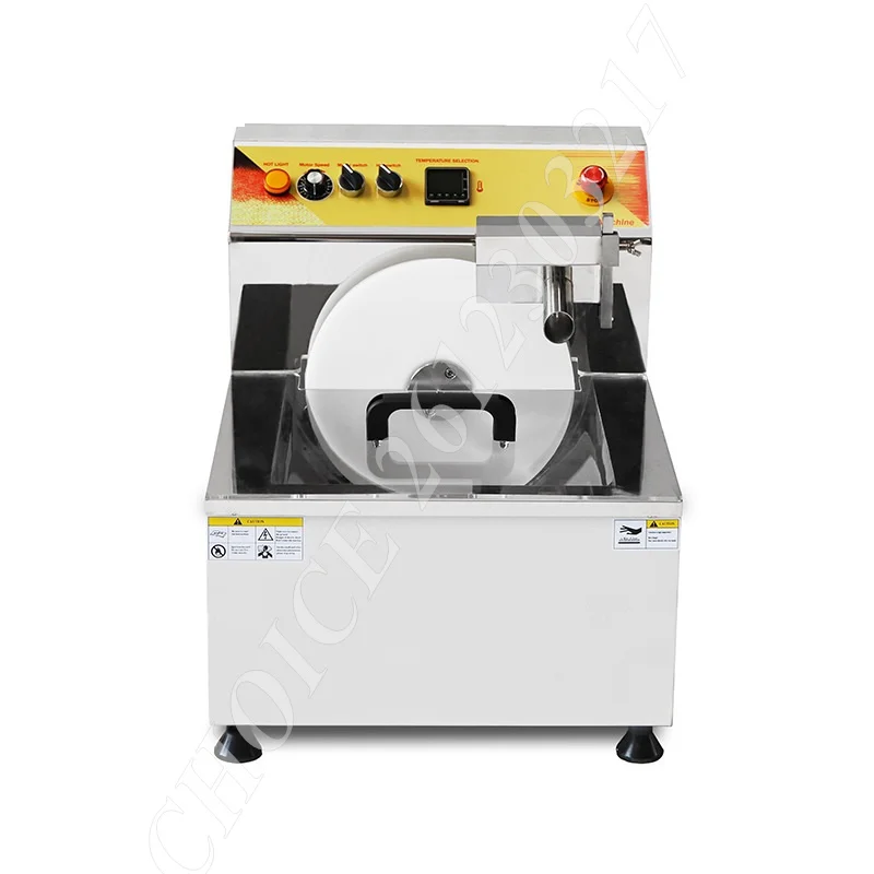 Automatic Chocolate Melting Tempering Machine with Vibration Table 25L Electric Chocolate Tempering Machine