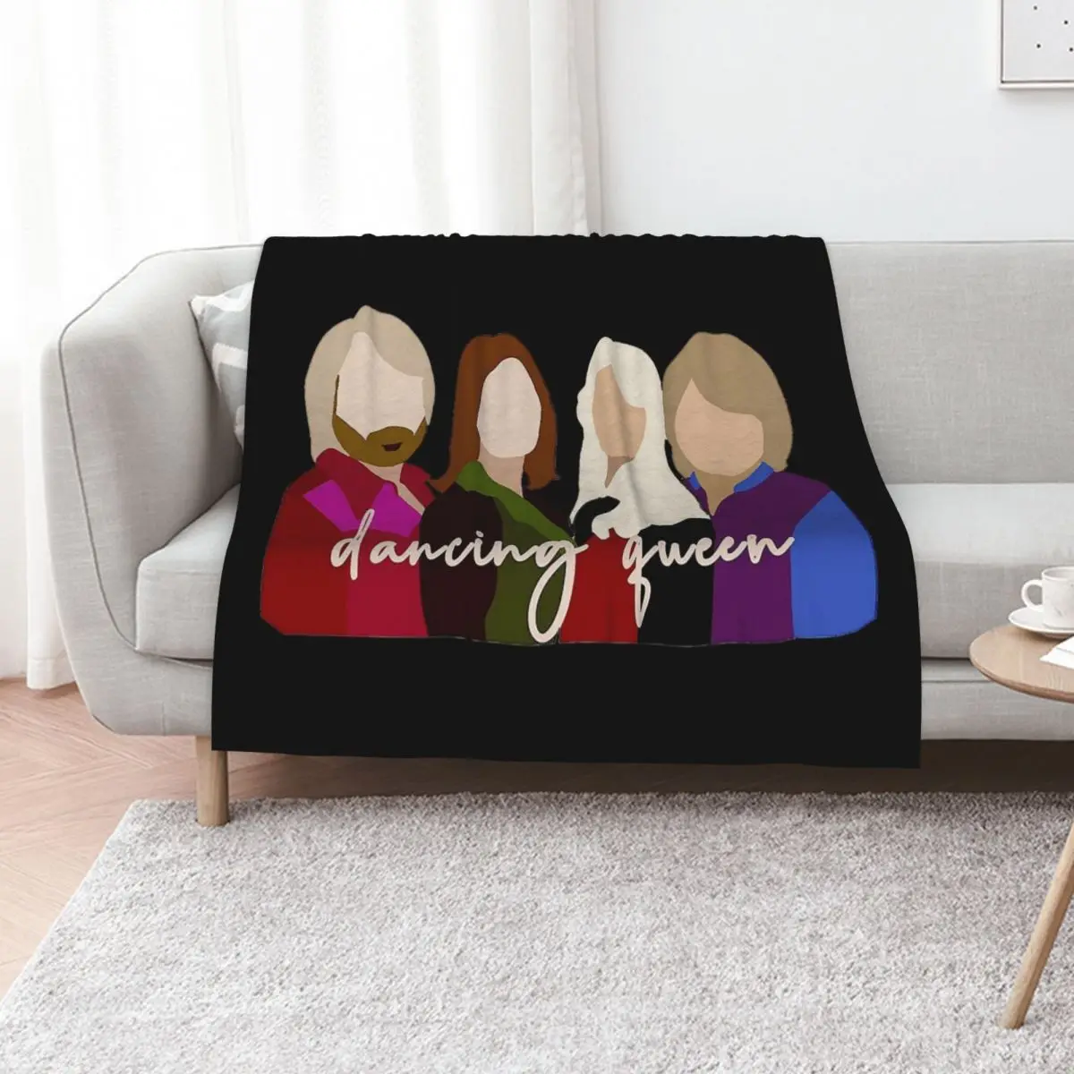Mama! Throw Blanket Soft Comfort Blanket for Reading Watching TV