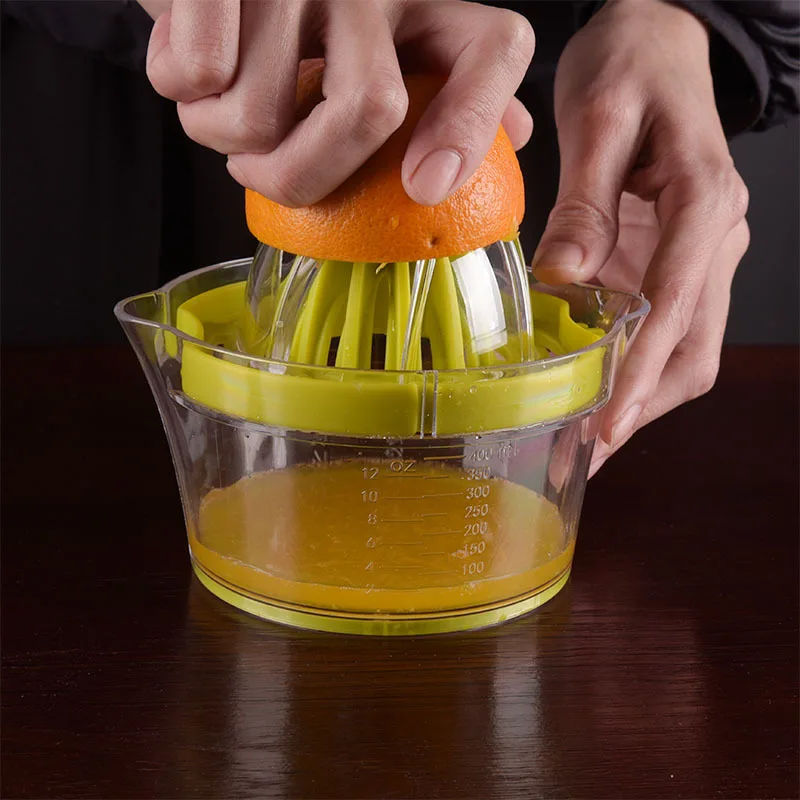 Portable Orange Manual Juicer Orange Juice Pressing Cup Press Fruit Extruder Juicer Kitchen Gadgets