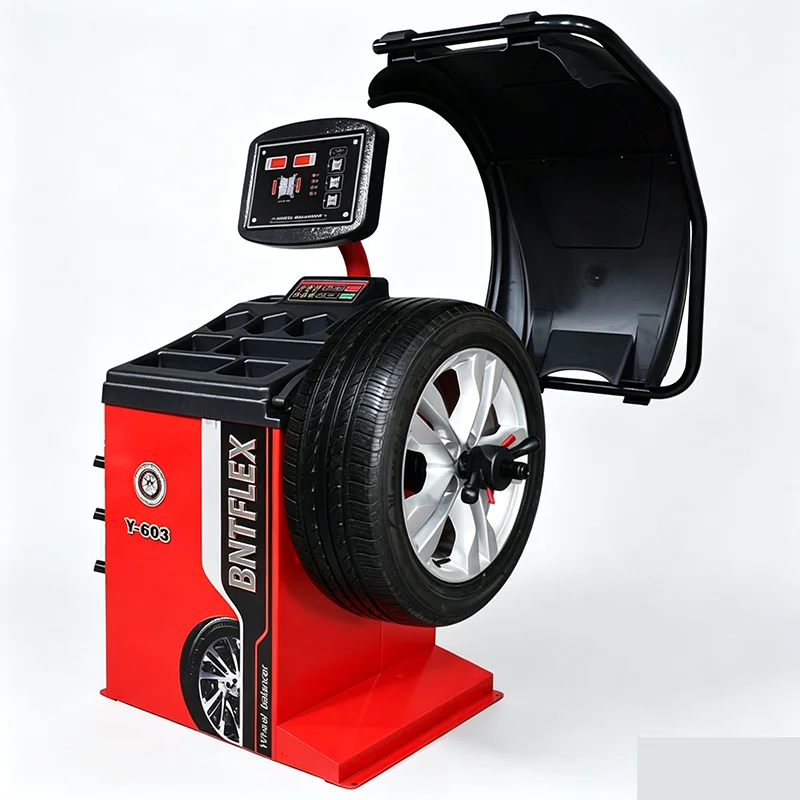 BNTFLEX Y‑603 Auto Wheel Balancing Machine Car Tire Dynamic Balancer Equipment for Tire Repair Shop