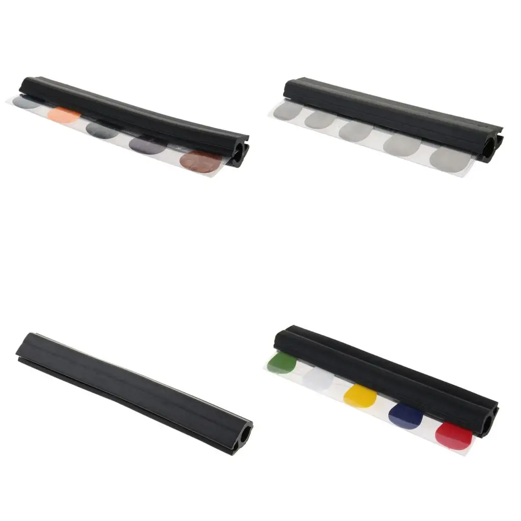 Mic Stand Guitar Pick Holder Rubber Easy Access Plectrum Clamp 5 Pick Storage for Acoustic Electric Use