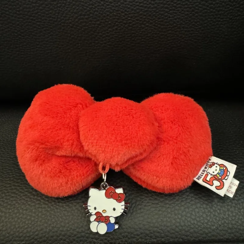 جديد Kawaii سانريو مرحبا كيتي 50th الذكرى القوس المفاتيح الكرتون زوجين على ظهره سحر الأصدقاء الطرفية هدايا عيد ميلاد